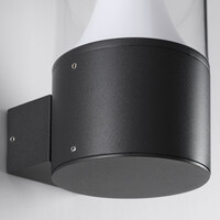 Solcellsvägglampa för utomhusbruk Brielle