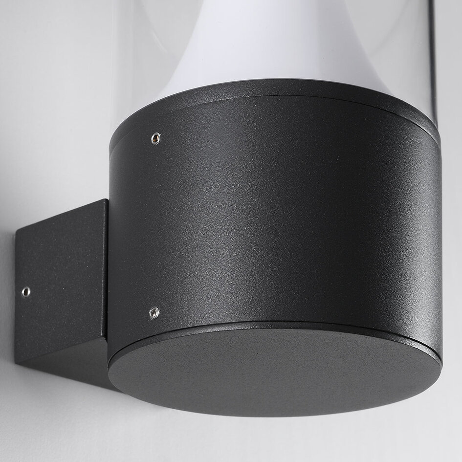 Solcellsvägglampa för utomhusbruk Brielle