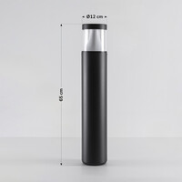Solcellsdriven stående utomhuslampa Ceria