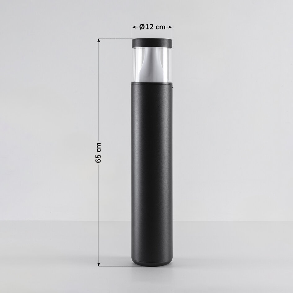 Solcellsdriven stående utomhuslampa Ceria