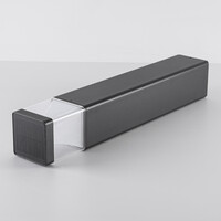 Solcellsdriven stående utomhuslampa Camilia