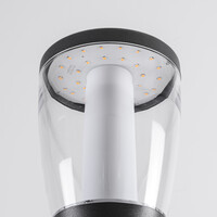 Solcellsdriven stående utomhuslampa med sensor Donni