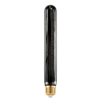 E27-rörlampa LED dimbar, rökfärgad spiral 30 cm
