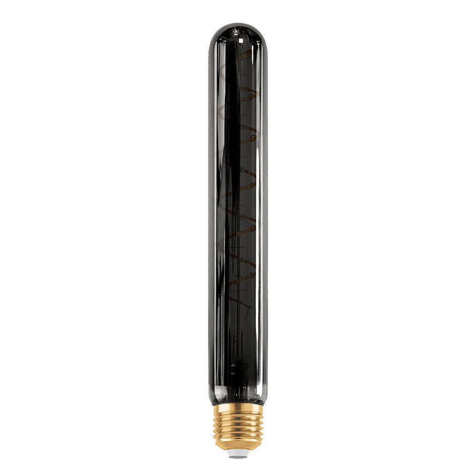 E27-rörlampa LED dimbar, rökfärgad spiral 30 cm