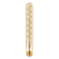 E27 dimbar rörlampa bärnsten med spiral 30 cm, 4W, 1600K