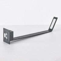 Modern stående utomhuslampa Live - antracit med integrerad LED
