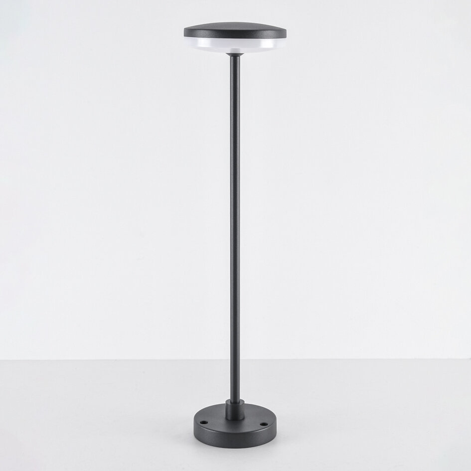 Stående utomhuslampa Svala med jordspett - 60 cm antracit med integrerad LED