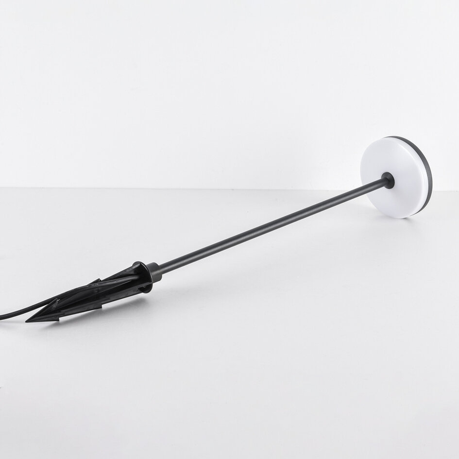 Stående utomhuslampa Svala med jordspett - 60 cm antracit med integrerad LED
