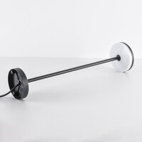 Stående utomhuslampa Svala med jordspett - 60 cm antracit med integrerad LED