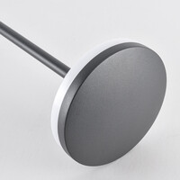 Stående utomhuslampa Svala med jordspett - 60 cm antracit med integrerad LED