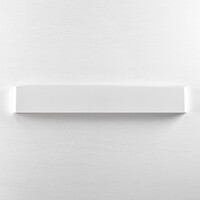 Vit vägglampa med integrerade LED, 61 cm - Norell