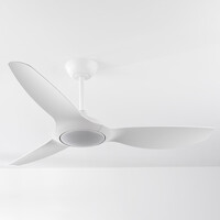 Takfläkt Viento med integrerad LED och fjärrkontroll - vit