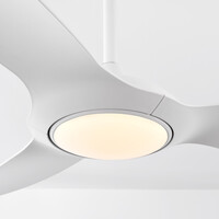 Takfläkt Viento med integrerad LED och fjärrkontroll - vit