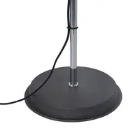 Golvlampa Lazos i blått med vinkelbar skärm