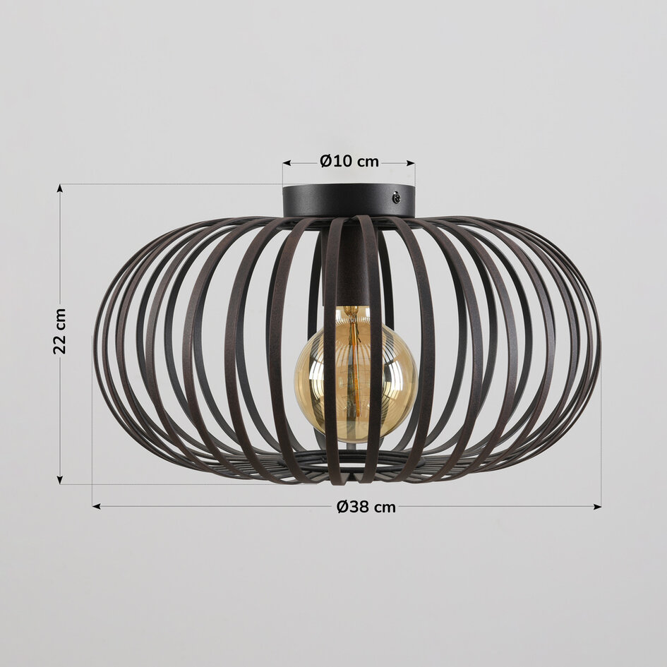 Taklampa Fiore med öppen design - flera färgalternativ