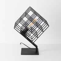 1-ljus bordslampa Piazza - svart