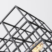 1-ljus bordslampa Piazza - svart