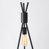 1-ljus bordslampa Tenda - svart