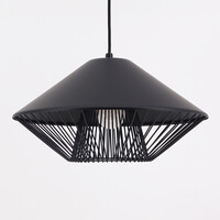 Modern pendellampa Aiva - svart