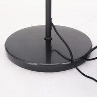 Golvlampa Lenthe - gul PET-filt