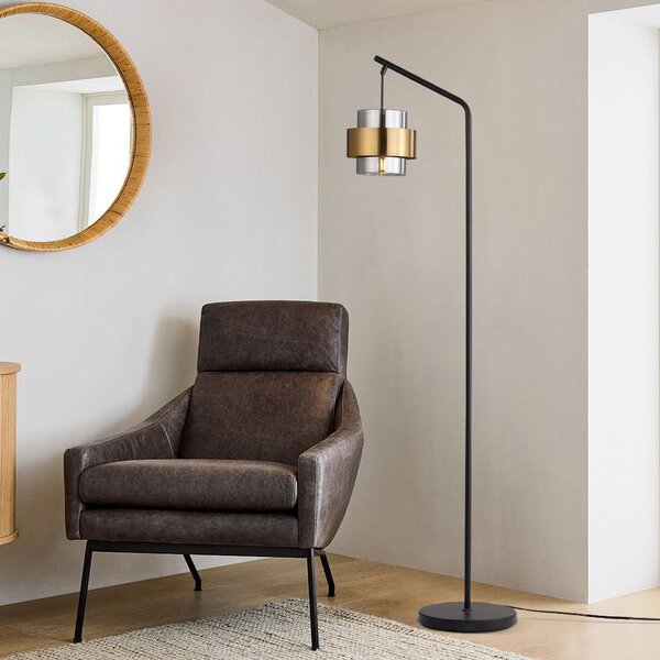 Design golvlampa - Kuld