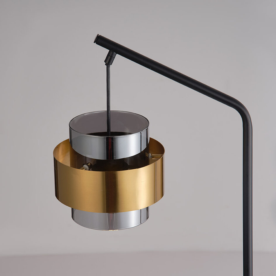 Design golvlampa - Kuld