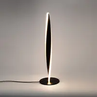 Vriden design-bordslampa Rizar med integrerade lysdioder
