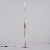 Golvlampa Locke med vriden ram och integrerad LED