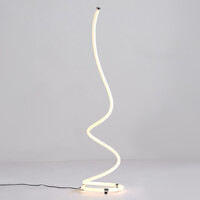 Golvlampa Viver med spiralform och integrerad LED - dimbar