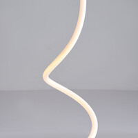 Golvlampa Viver med spiralform och integrerad LED - dimbar