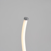 Golvlampa Viver med spiralform och integrerad LED - dimbar