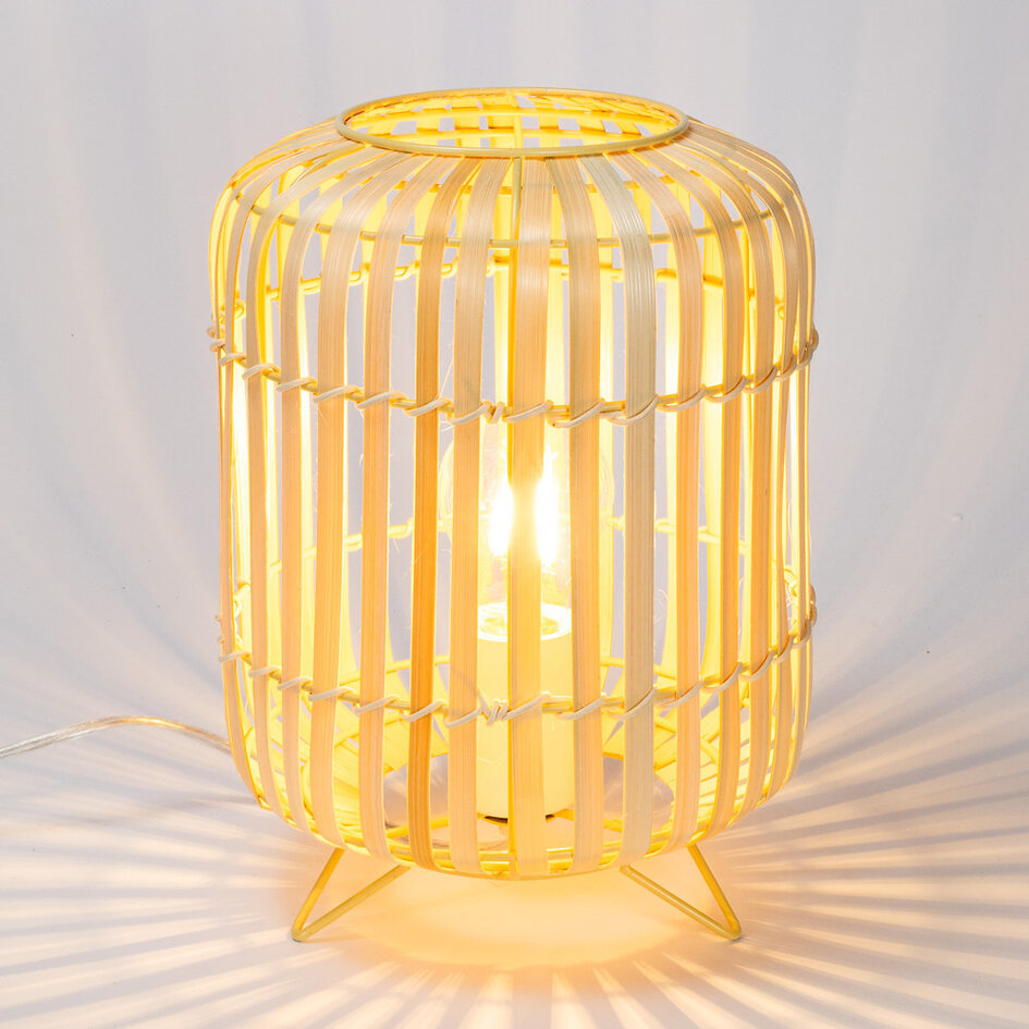 Bordslampa Valge i trä