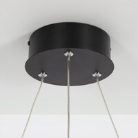 Design taklampa svart dimbar - Cercle
