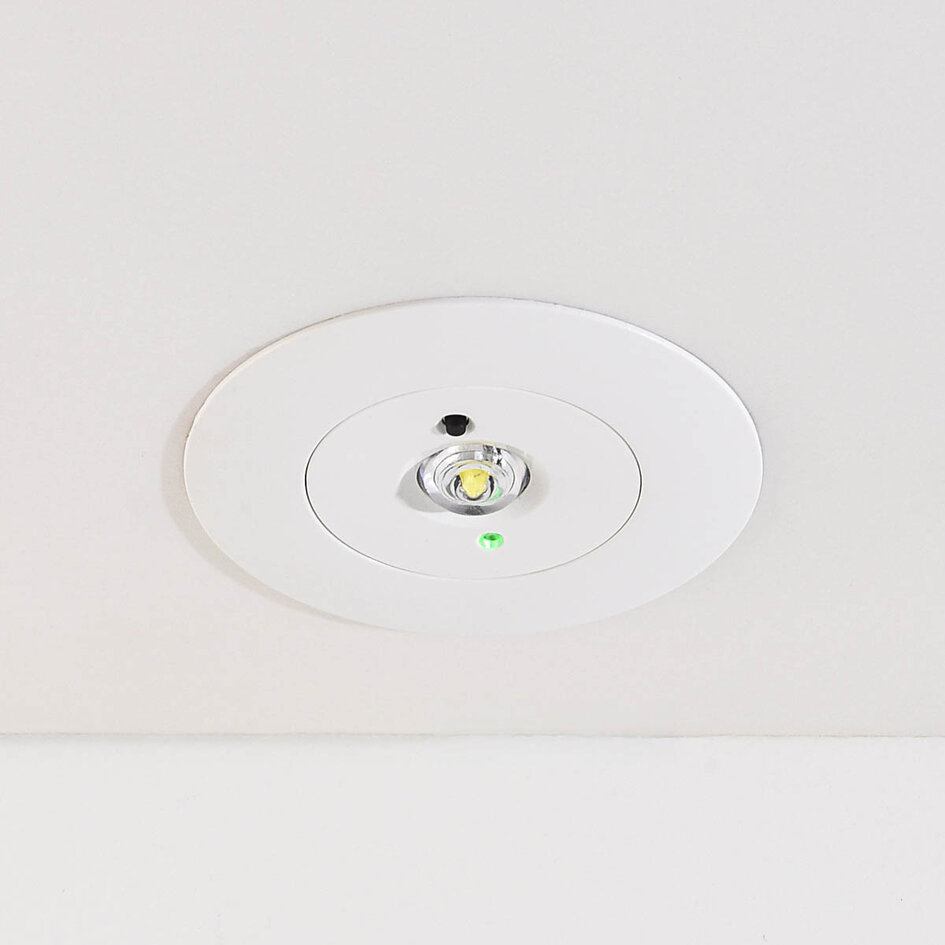Rund infälld spotlight med utbytbar lins - LX009