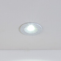 Rund aluminium infälld spotlight - LX010