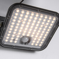 30W solcellsdriven LED-strålkastare för utomhusbruk med sensor - Nick