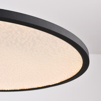 3-stegs dimbar pendellampa Taysa - svart med integrerad LED