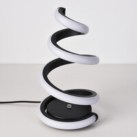 Bordslampa Borja i spiralform med 3-stegs dimbar LED