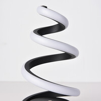 Bordslampa Borja i spiralform med 3-stegs dimbar LED