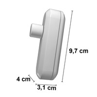 LED sladdimmer 0-50 watt - vit
