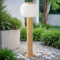 Stående utomhuslampa med diffusor - Joah