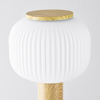 Stående utomhuslampa med diffusor - Joah