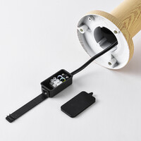 Stående utomhuslampa med diffusor - Joah