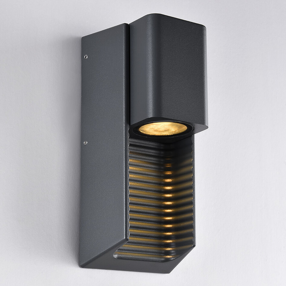 Modern utomhusvägglampa Riscas
