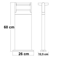 Stående utomhuslampa Jidde med vinkelbar spotlight - antracit med integrerad LED