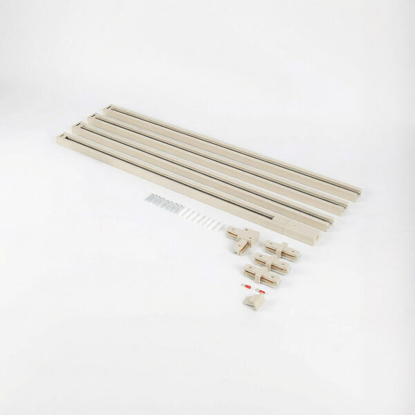 Startset på 3 meter för 1-fas skenbelysning, beige