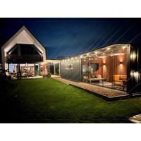 Lampslinga-set med dimbara 3W filament-LED-lampor