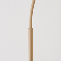 Båglampa Arc med metallskärm - beige