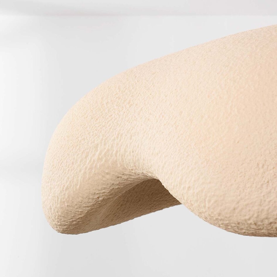 Wabi sabi-pendellampa Ishi med en lampa - sandbeige