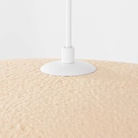 Wabi sabi-pendellampa Ishi med en lampa - sandbeige